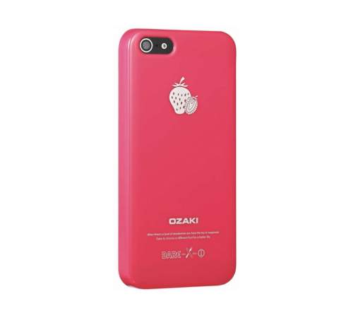 Чехол Ozaki O!coat Fruit Peach iPhone 5/5S [Strawberry]