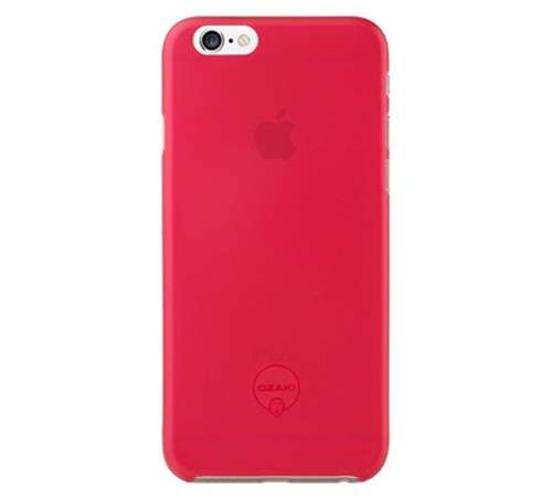 Чехол Ozaki O!coat-0.3-Jelly iPhone 6 [Red]