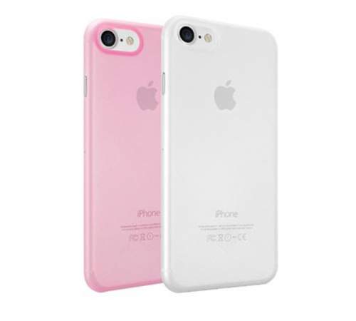 Чехол Ozaki O!coat 0.3 Jelly 2 in 1 case для iPhone 7/8 Clear and Pink