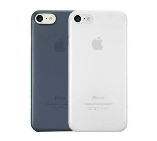 Чехол Ozaki O!coat 0.3 Jelly 2 in 1 case для iPhone 7/8 Clear and Dark Blue