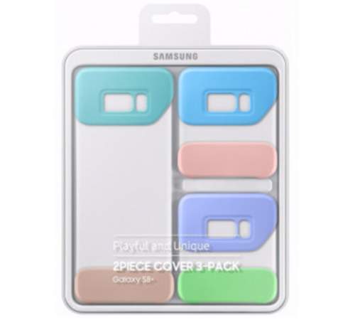 Чехол Samsung 2 Piece Cover for Galaxy S8+ (G955) [3-Pack Multicolor]