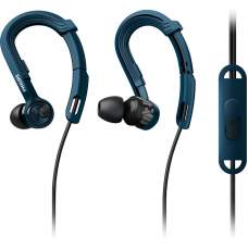 Наушники Philips ActionFit SHQ3405BL Mic Blue