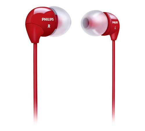 Наушники PHILIPS SHE3590RD Red