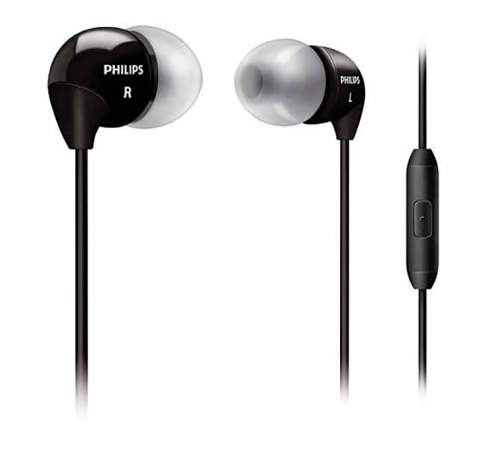 Гарнитура PHILIPS SHE3595BK Mic Black