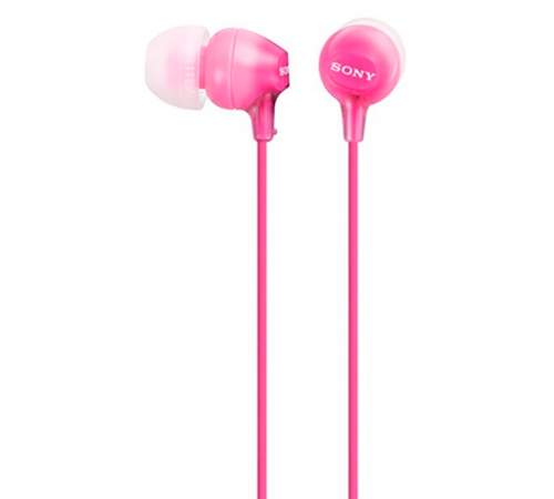 Наушники SONY MDR-EX15LP Pink