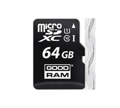 Карта памяти microSD GOODRAM 64Gb (10)+Ad