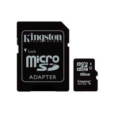 Карта microSD KINGSTON 16Gb (4)+Ad