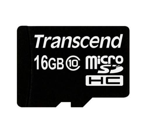 Карта microSD TRANSCEND 16Gb (10)
