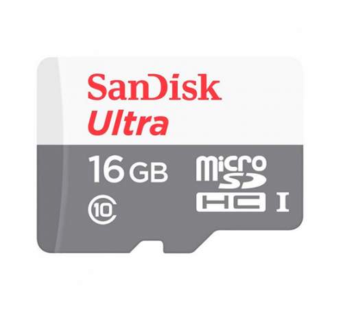Карта памяти microSD SANDISK 16GB (10)+Ad