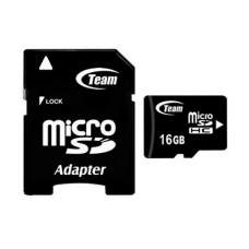 Карта памяти microSD TEAM 16Gb (10)+Ad