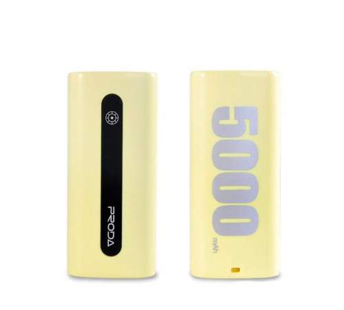 Power Bank PRODA E5 5000mAh Yellow