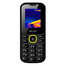Мобильный телефон NOMI i184 Black-Yellow