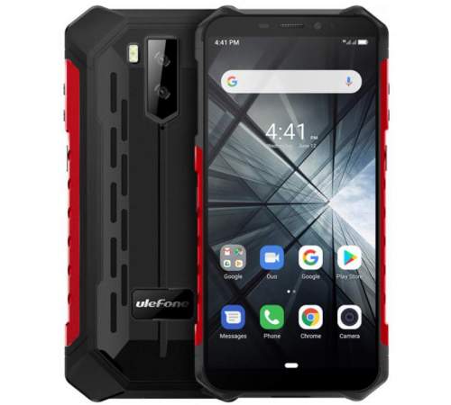 Смартфон ULEFONE Armor X3 2/32Gb (IP68) Bk-Rd