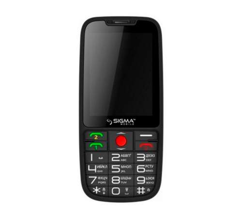 Мобильный телефон SIGMA Comfort 50 Elegance Black
