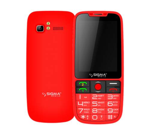 Мобильный телефон SIGMA Comfort 50 Elegance Red