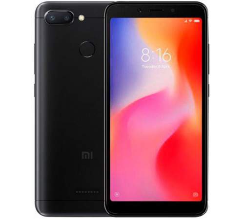 Смартфон XIAOMI Redmi 6 3/64GB Black