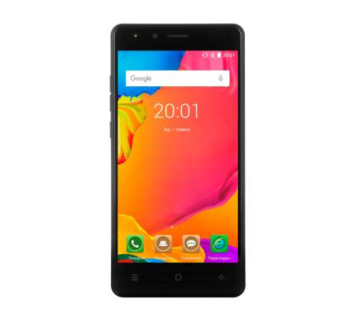 Смартфон ERGO F500 Force Black