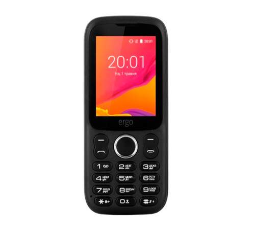 Мобильный телефон ERGO F241 Talk Black