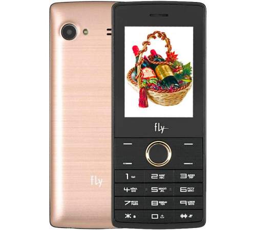 Мобильный телефон FLY FF244 Gold