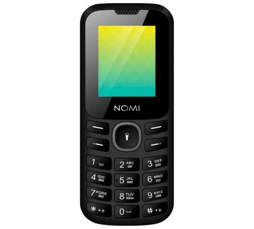 Мобильный телефон NOMI i184 Black-Grey