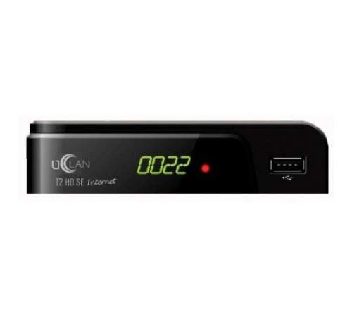 ТВ ресивер DVB-T2 uClan T2 HD SE INTERNET (C дисплеем)