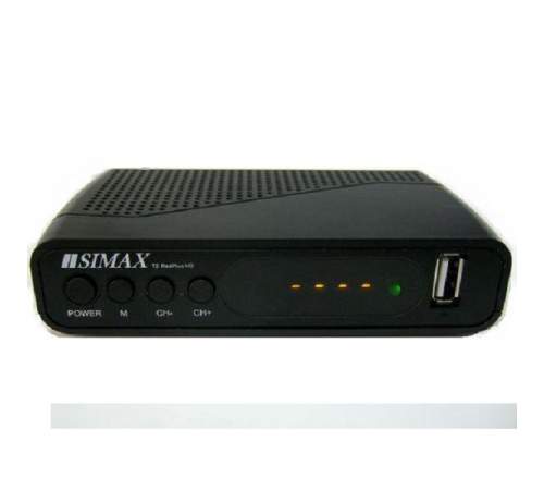 ТВ ресивер DVB-T2 SIMAX RED PLUS T2