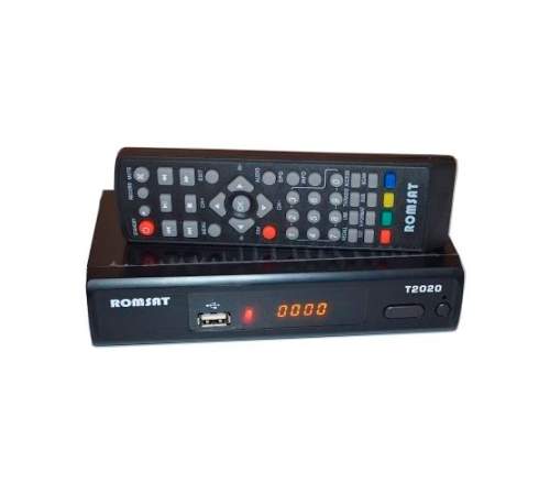 ТВ ресивер DVB-T2 Romsat T2020